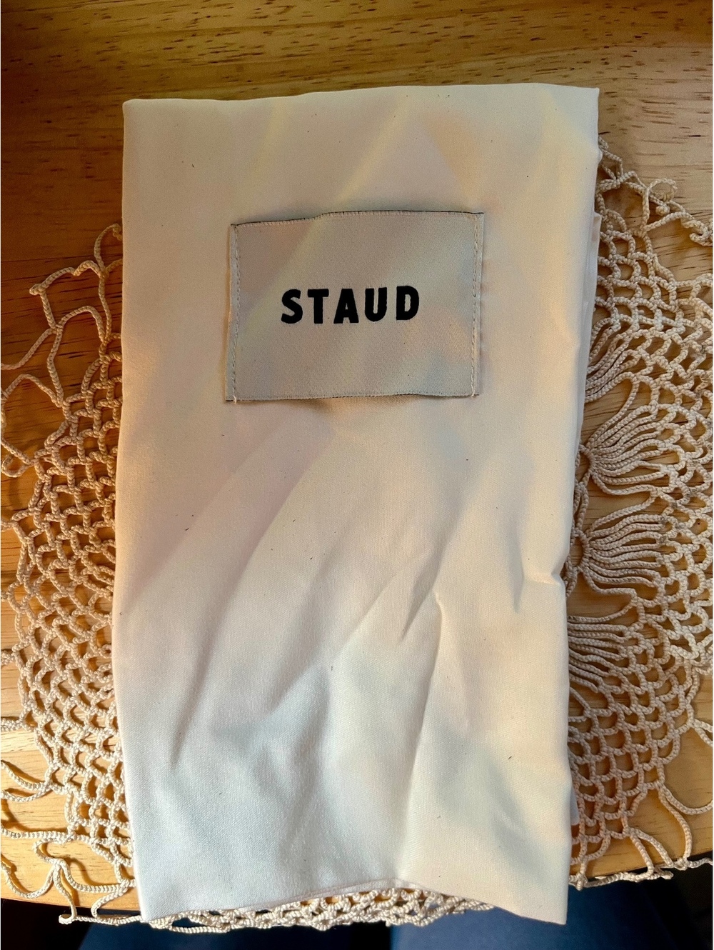 Staud Harlow Suede Shoulder Bag - Picture 7 of 9